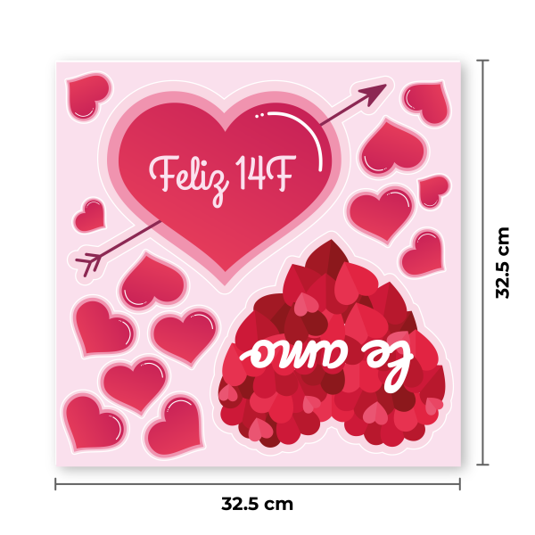 Imanes para auto en forma de corazón